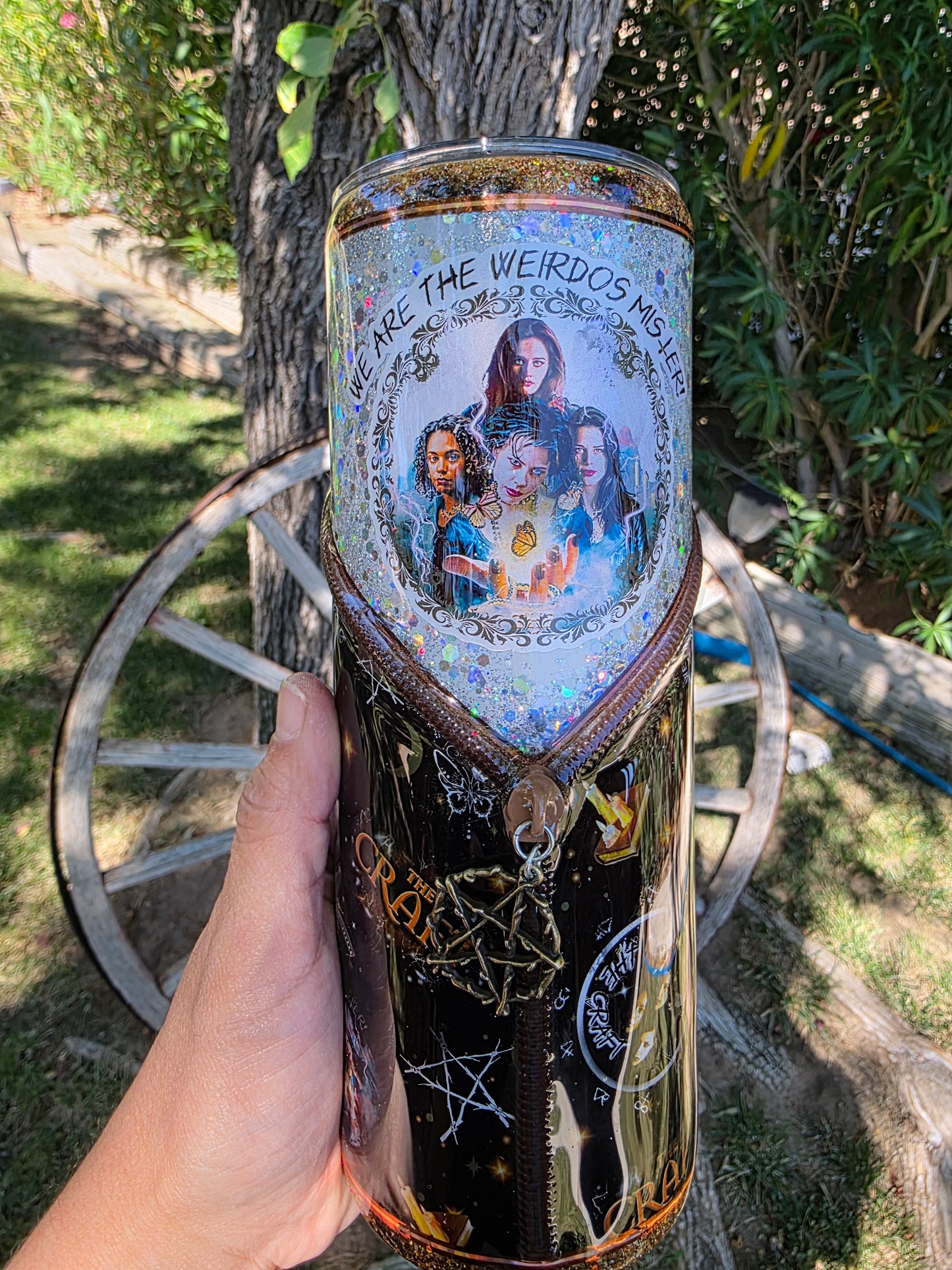 WITCHES 20oz Zipper Tumbler