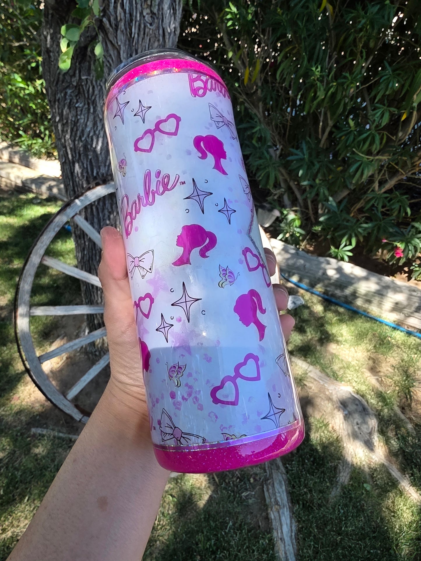 Pink B 20oz Tumbler
