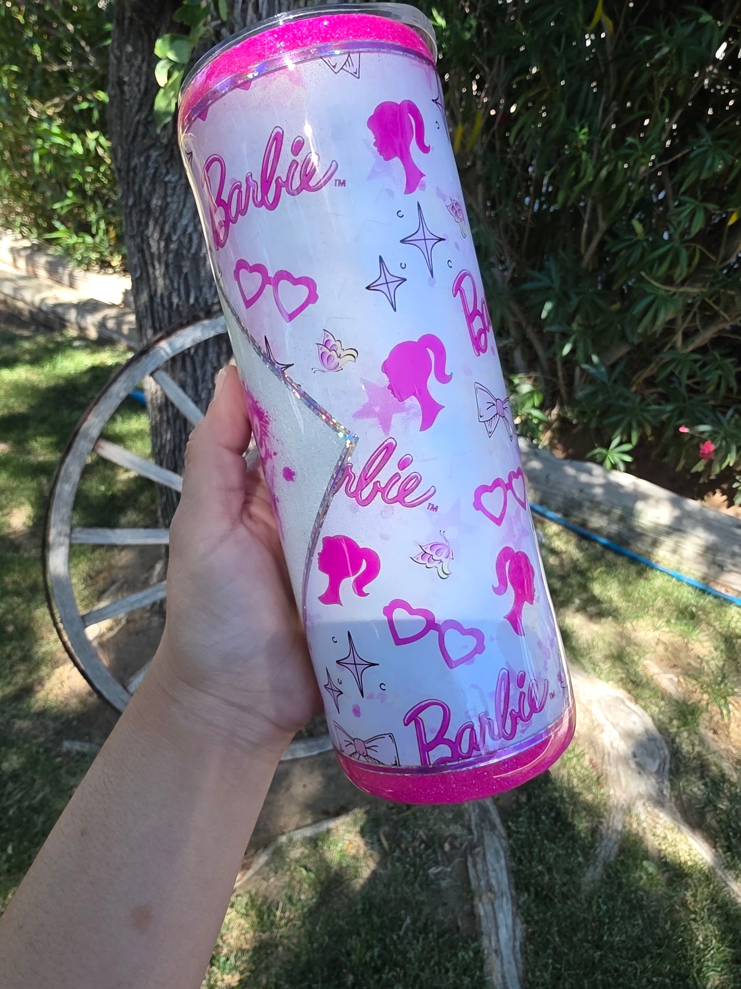 Pink B 20oz Tumbler